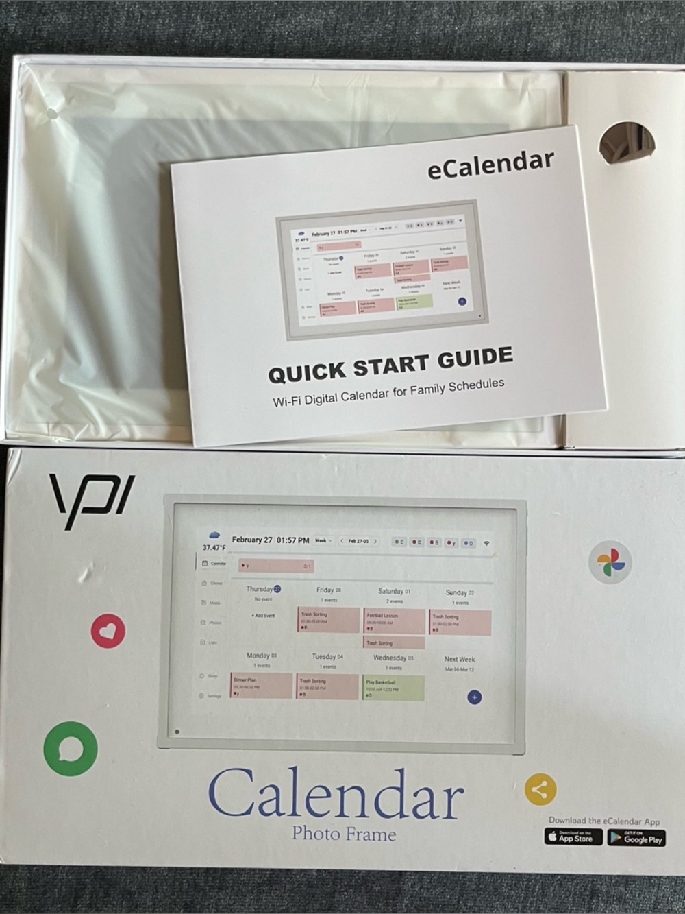 Digital Calendar 10.1inch Smart WiFi - Picture 5 of 6